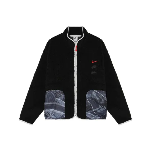 Nike Черные Мужские Бархатные Куртки