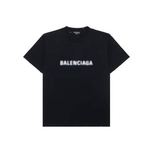 Balenciaga SS23 T-Shirt Regular Fit Unisex Black Баленсиага SS23 T-Shirt Стандартный крой Унисекс Черный