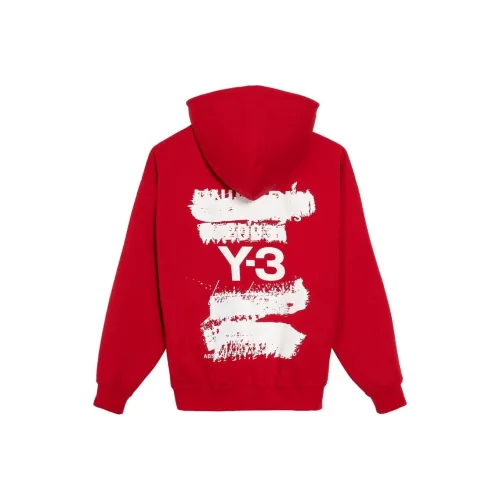 Y 3 Red Unisex Свитшоты