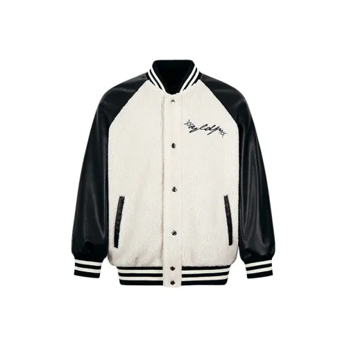 YLDP FW22 Куртка Унисекс Черный Белый