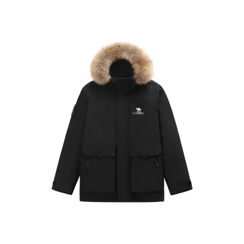 Camel Capsule Down Jacket Unisex Верблюжий цвет капсула пуховик унисекс