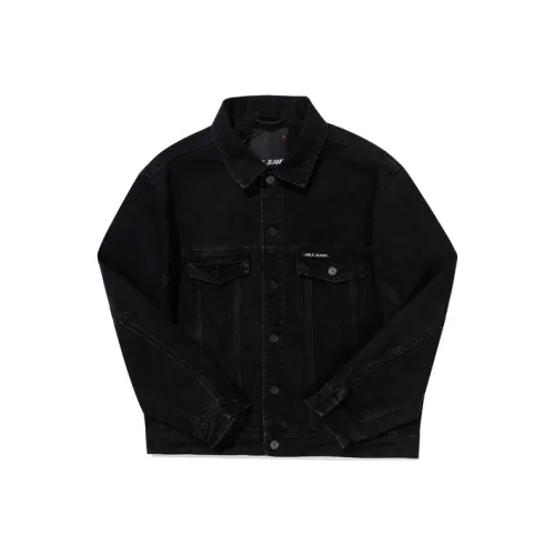 ABLE JEANS Куртки и пальто Мужской Угольный черный