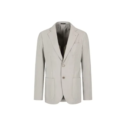 GIORGIO ARMANI Серый Мужской Деловой костюм