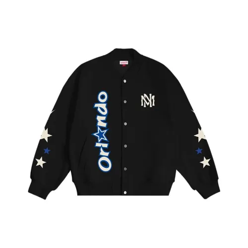 MITCHELL NESS Бейсбольная куртка Унисекс Черный