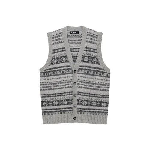 J.D.V Светло-серые Мужские Жилеты