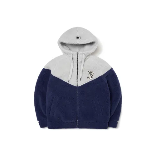 MLB Голубо-серый Унисекс Бархатные куртки