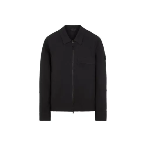 STONE ISLAND Куртки и Пальто Унисекс Черный