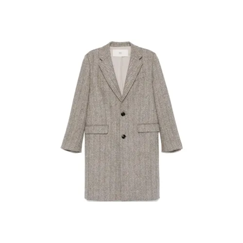 AMIPARIS FW24 Пальто Мужское Ореховый Коричневый