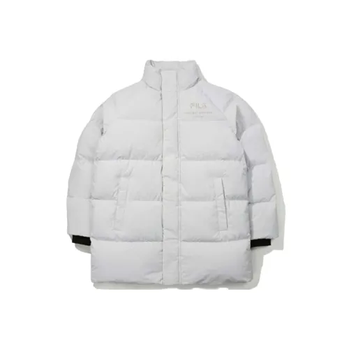 FILA белый унисекс пуховики куртки