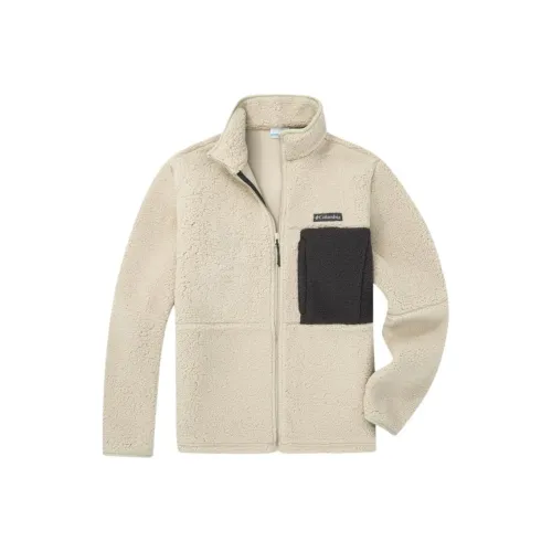 Columbia совместный бренд Бархат Feel Куртка Унисекс Хаки