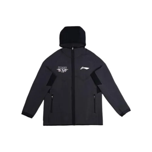 LINING CBA Collection Professional Basketball Collection Куртки и пальто Мужской Черный