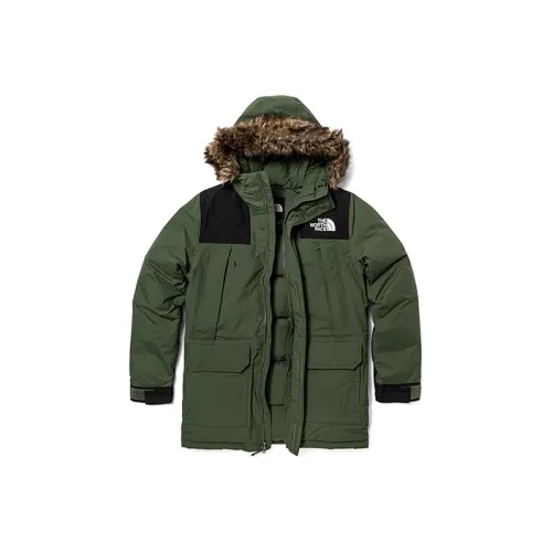 THE NORTH FACE Urban Exploration Пуховик Мужской Армейский Зеленый
