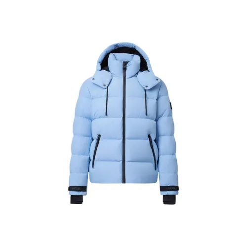 MACKAGE Небесно-синий Мужской хлопковый пуховик
