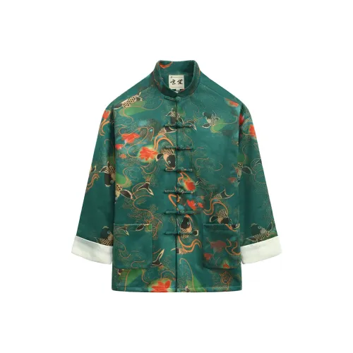 XUANSHENG Куртки Пальто Мужской Карп кои