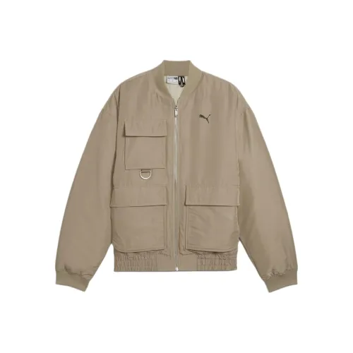 PUMA Хаки Мужские пуховики