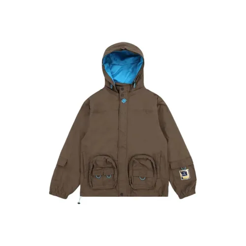 PLEASURES Куртки и Пальто Мужской Коричневый