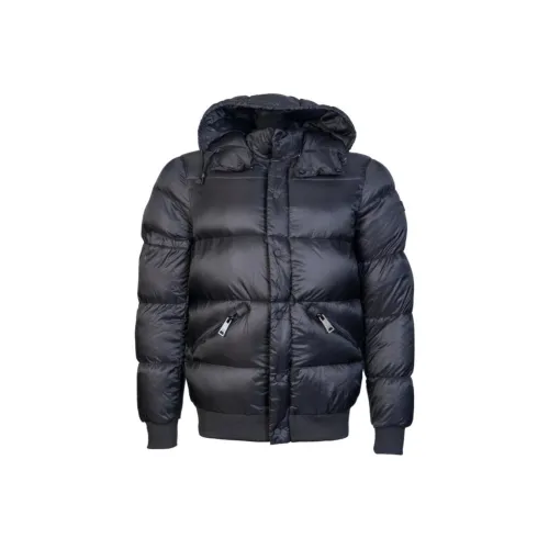 ARMANI JEANS Черный Мужской Пуховик