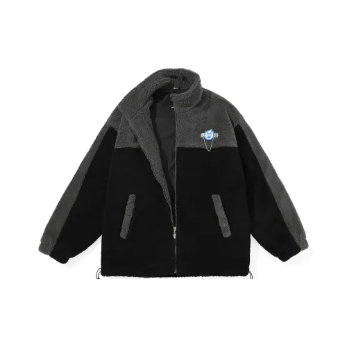 GENANX Куртка Свободного кроя Унисекс Утолщенная Куртка Унисекс