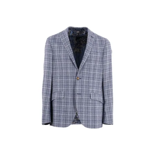 ETRO Бизнес-костюм Пальто Мужской Синий