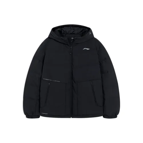 LINING Fitness Series Черный Мужской Пуховик