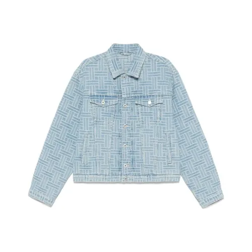 KENZO SS25 Denim Jacket Men's Light Blue