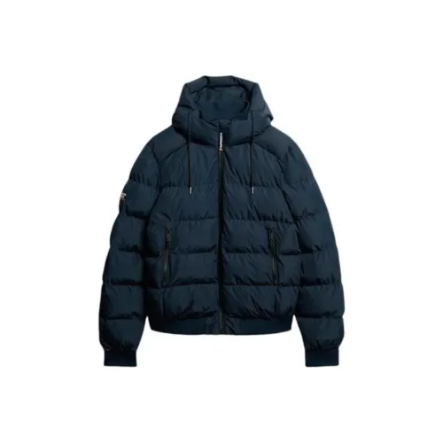 SUPERDRY Куртки и Пальто Мужской Морской Синий