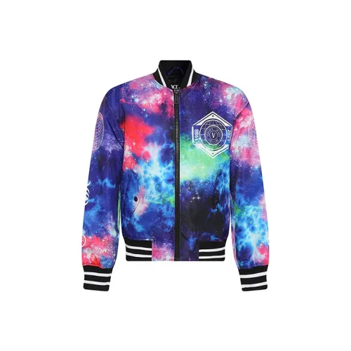 VERSACE JEANS COUTURE FW22 Хлопковый пуховик Мужской Синий