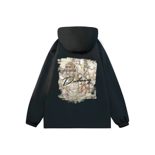 DUNHUANG INSPIRATION 2023 Winter Куртка Стена Murals Унисекс