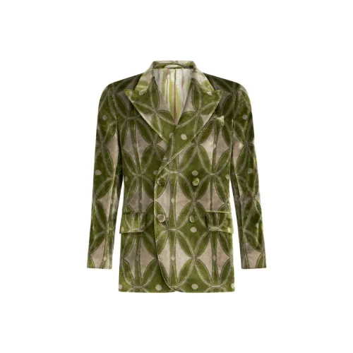ETRO Зеленые Мужские Куртки