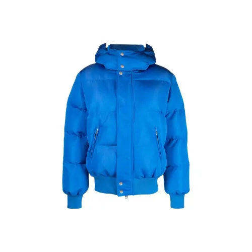 Alexander McQueen Синий Мужской Пуховик