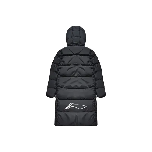 Пуховик с подкладкой унисекс черный