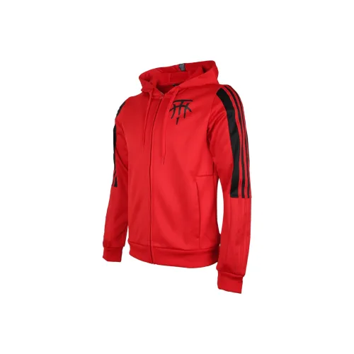 Adidas TMAC Толстовка Куртки и Пальто Мужской Красный