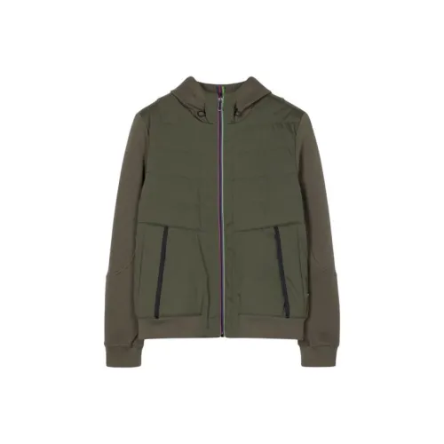 Paul Smith Оливково-зеленый Мужской Куртки