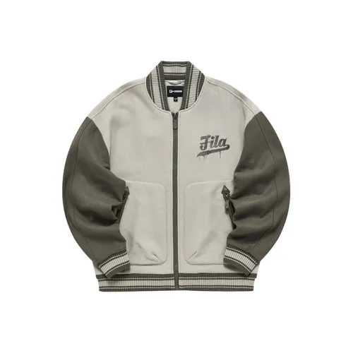 FILA FUSION Kha Серый Мужской Бейсбольная Джерси