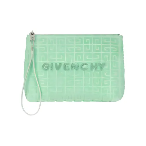 Givenchy Ткань Клатч Большой Женский Ocean Green