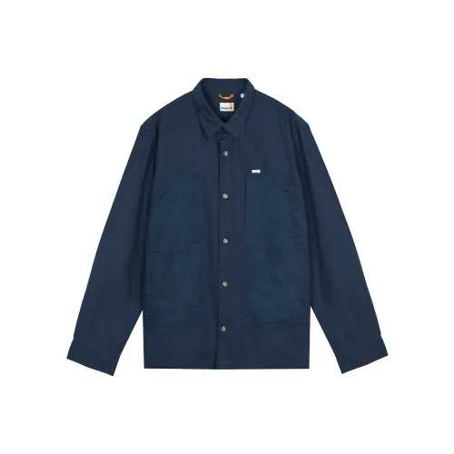 Timberland Куртки и Пальто Мужской Темно-Синий