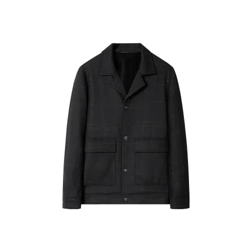 EDENBO Мужские черные куртки