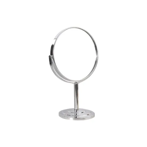 Suiyiie Портативный Металлический Зеркало для макияжа Двойной Стороны 360° Вращающееся Маленькое Зеркальце с 1-2 Увеличением Эффектом