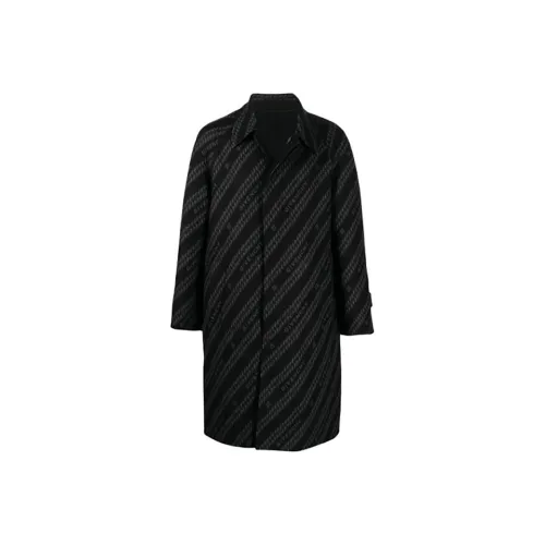 GIVENCHY Черное мужское пальто