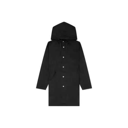 JIL SANDER Мужское черное пальто