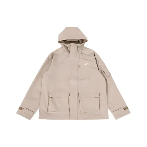 New Balance совместный бренд Куртки Пальто Унисекс Светлый Коричневый