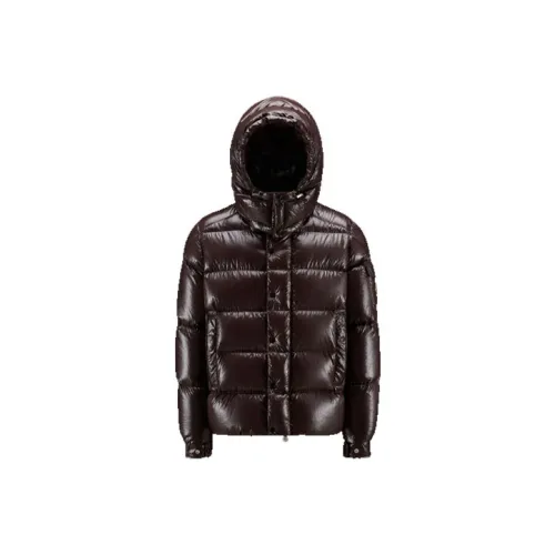 Moncler FW22 Пуховик Мужской Log Cabin Коричневый