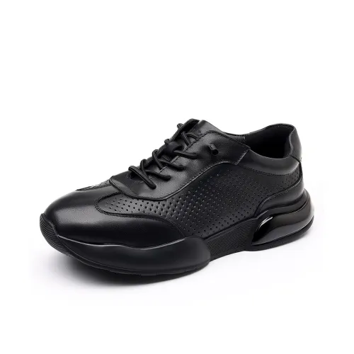 Mulinsen Slip-resistant Low Top Casual Men's Black Mulinsen Противоскользящий Низкий Топ Повседневный Мужской Черный