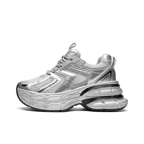 ZHR Chaser OF The Свет Устойчивый к истиранию Низкий Топ Толстая подошва Кроссовки Женские