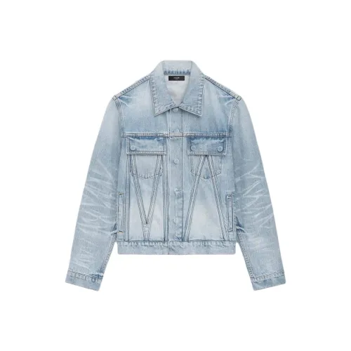 AMIRI Blue Men's Denim Jackets  
AMIRI Синий Мужские Джинсовые Куртки