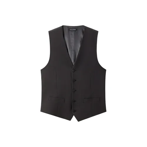 PEACEBIRD MEN Мужские черные жилеты