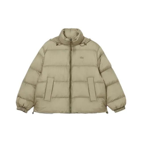LACOSTE Хаки IZD Унисекс Объемные куртки (пуфы)