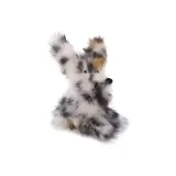 Подвеска с принтом "Леопард", текстура "Rough", изображение щенка