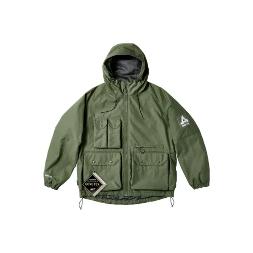 Дворцовый зеленый унисекс куртки