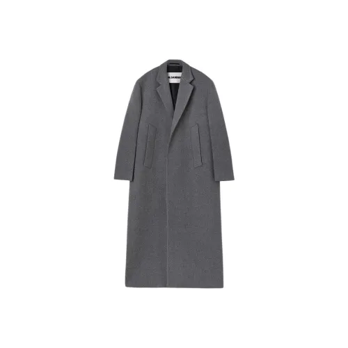 JIL SANDER Серый Мужской Пальто